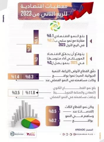 معطيات رسمية: الاقتصاد الموريتاني سيسجل أداءً متوسطا في عام 2023