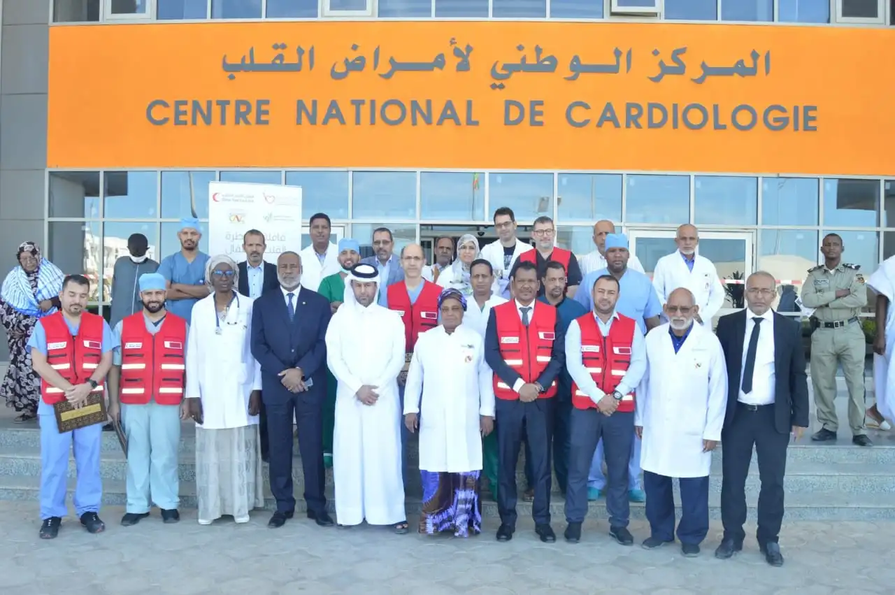 الهلال الأحمر القطري يطلق مشروعا طبيا في موريتانيا