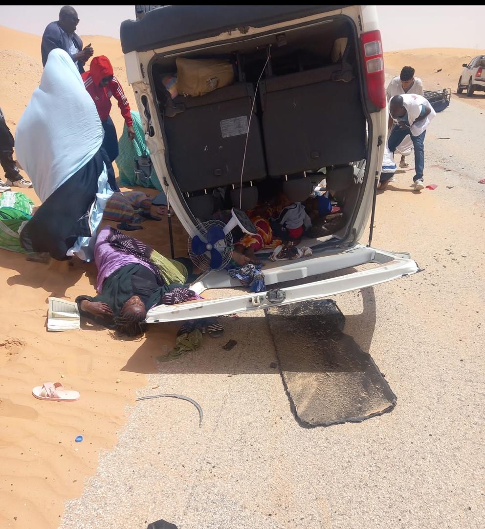 Plusieurs morts dans un accident sur la route Nouakchott–Nouadhibou
