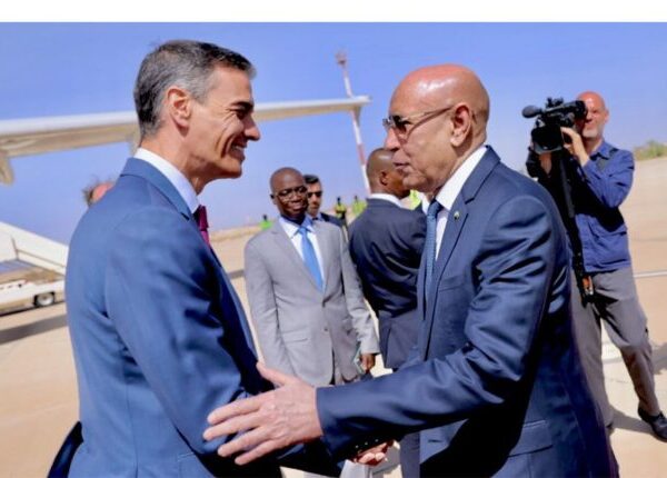 Arrivée à Nouakchott du Premier ministre espagnol