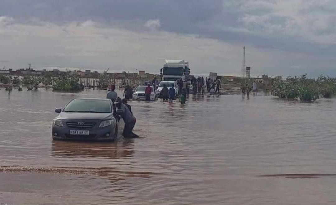 Le tronçon de la route de l’Espoir entre Toueijikjitt et Sangrava paralysé par les pluies