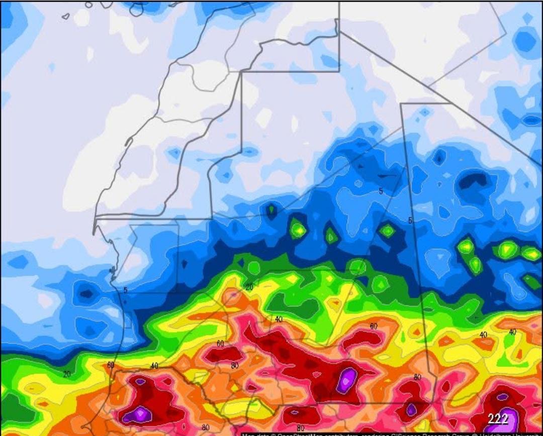 De fortes pluies attendues jusqu’à fin août, des risques d’inondations signalés
