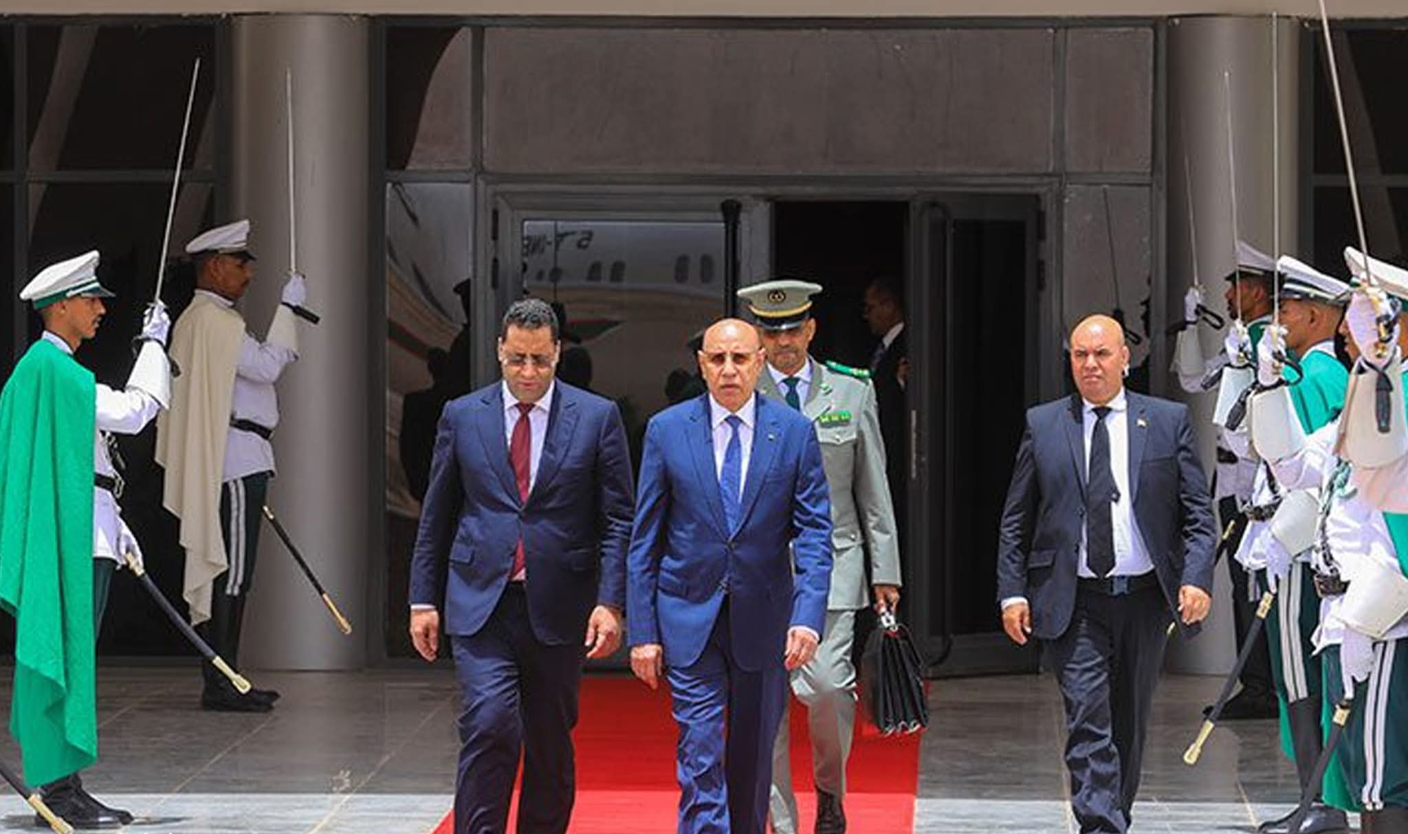 غزواني يتوجه إلى الجزائر لحضور الدورة الـ4 للمعرض الإفريقي للتجارة البينية