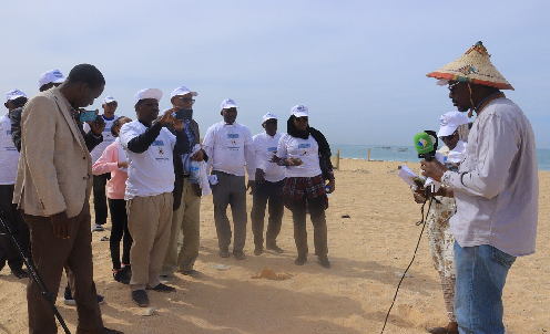 اجانب يثمنون تحسيس الصحفيون بضرورة حماية الشاطي