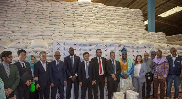 تعزيز الأمن الغذائي ودعم المحتاجين : كوريا تقدم 13 ألف طن لموريتانيا