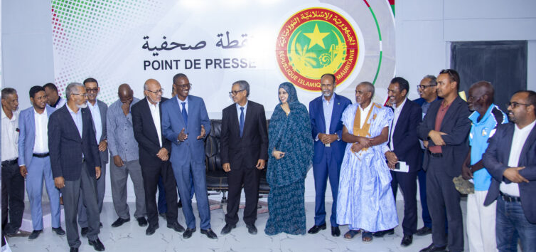 عمال الوكالة الموريتانية للأنباء يودّعون مديرها السابق