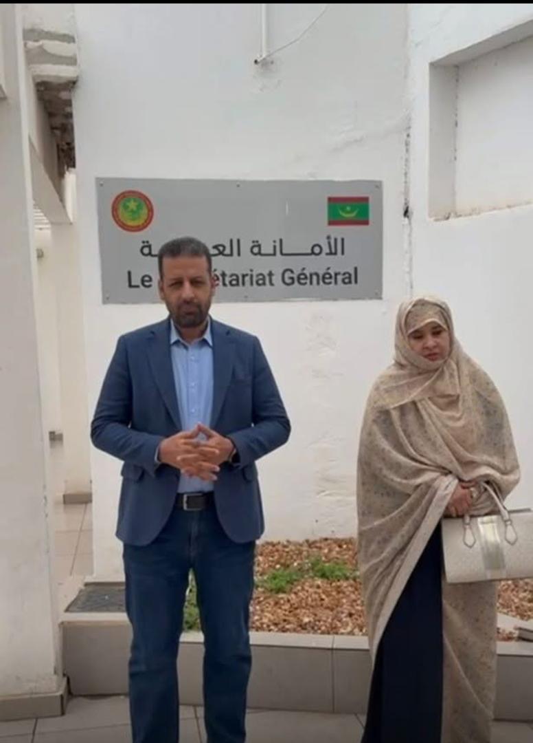 Zououra Beidih et Isselkou Bahah à la rencontre du ministère des Finances pour défendre les prestataires