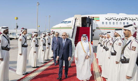 Arrivé dans la soirée à Doha, le Président mauritanien prendra part aux travaux de la 23e édition du Forum de Doha