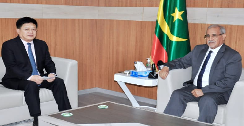 السفير الصيني يعبر عن ارتياحه للديناميكية الإيجابية التي تشهدها الدبلوماسية البرلمانية الموريتانية.