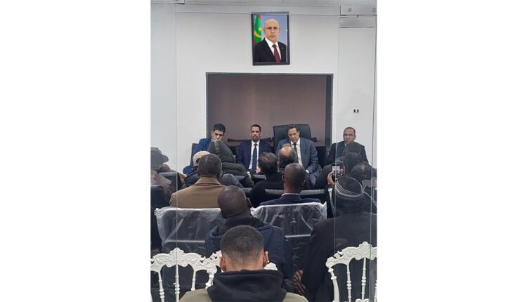 بعثة من وزارة الشؤون الخارجية تلتقي جاليتنا في ليبيا