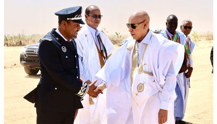 رئيس الجمهورية يغادر مدينة مونكل