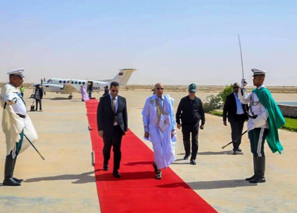 Le Président de la République de retour à Nouakchott après une visite d’inspection dans la Wilaya du Gorgol