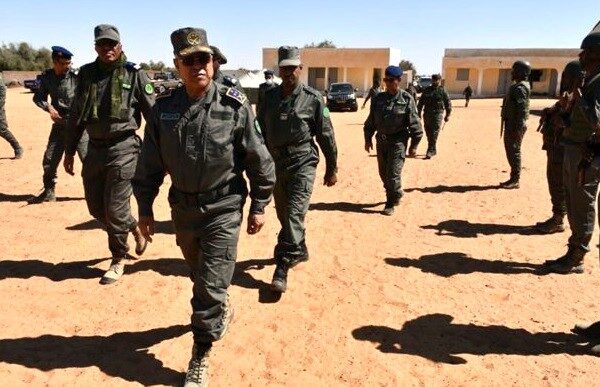 قائد اركان الحرس الوطني يتفقد سرية الحرس الوطني في مدبوكو