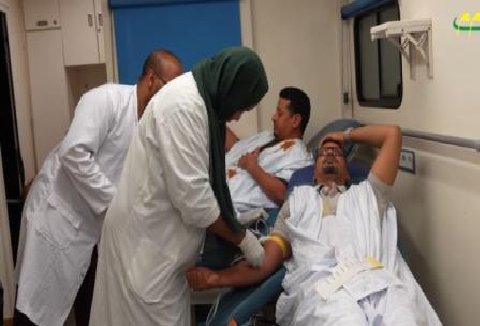 البنك المركزي الموريتاني ينظم حملة للتبرع بالدم لصالح بنك الدم في نواكشوط