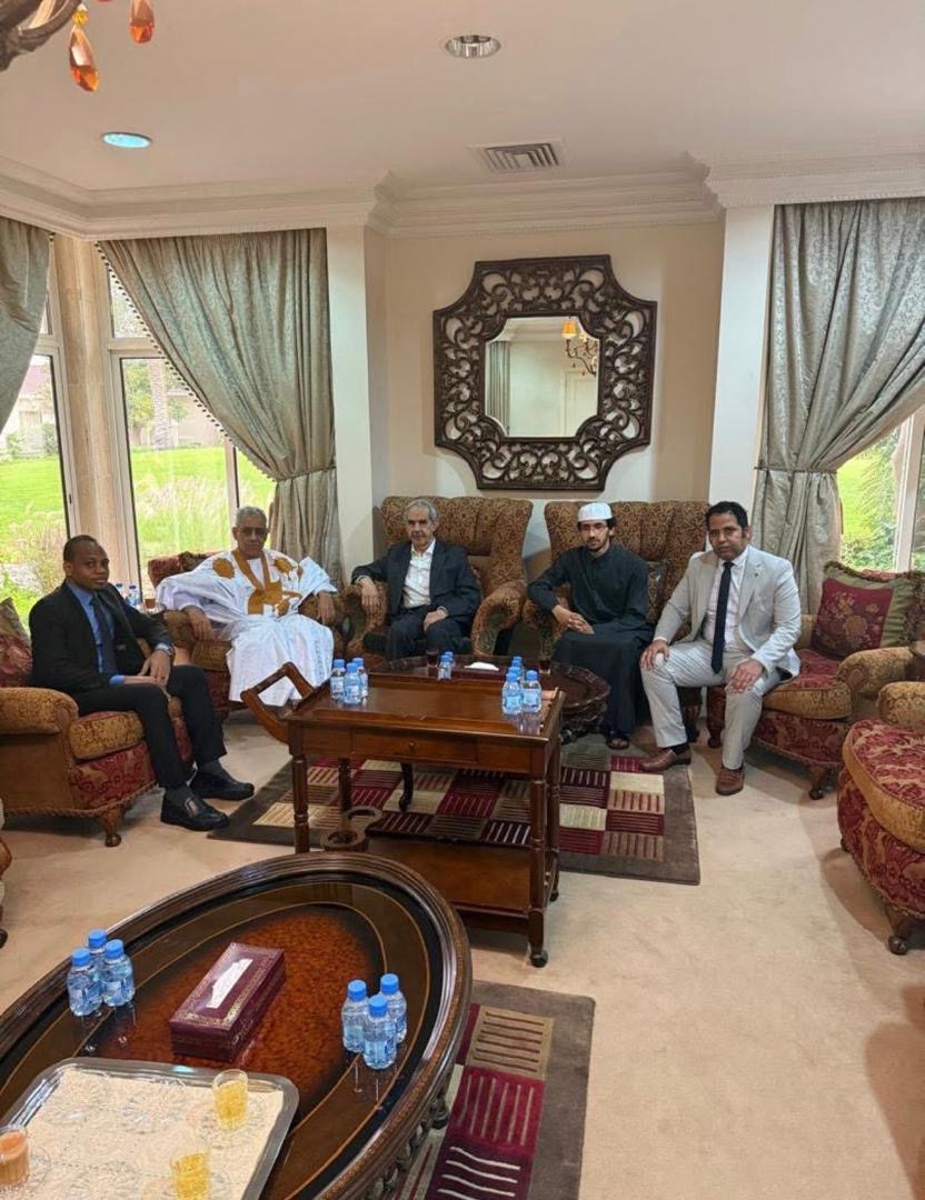 Ould Taya reçoit les condoléances officielles de la Mauritanie au Qatar