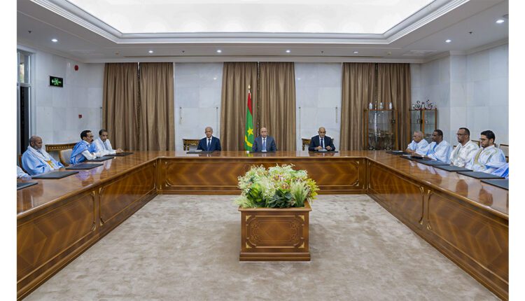 رئيس الجمهورية يستقبل رؤساء أحزاب ائتلاف المعارضة