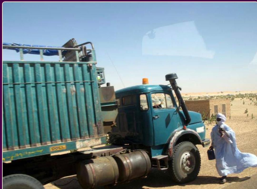 Zouerate : recours exceptionnel aux camions pour transporter les orpailleurs