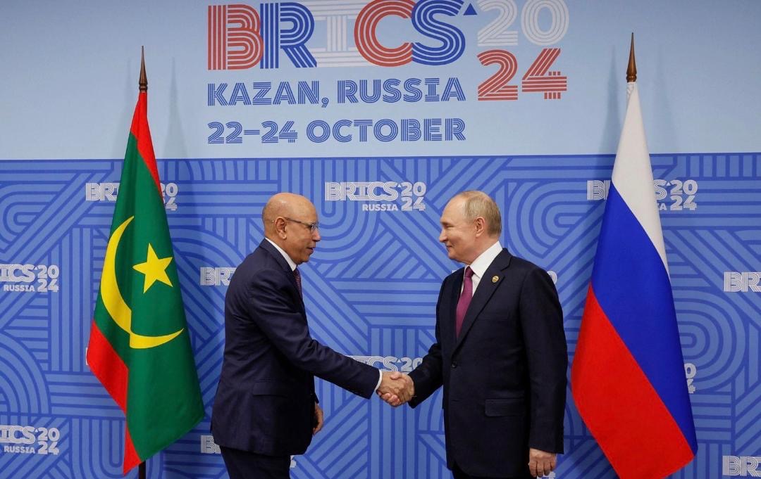 Ghazouani à Moscou pour le sommet Russie–Afrique