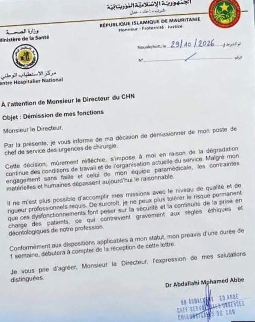 CHN : le chef des urgences chirurgicales annonce sa démission et dénonce les conditions de travail
